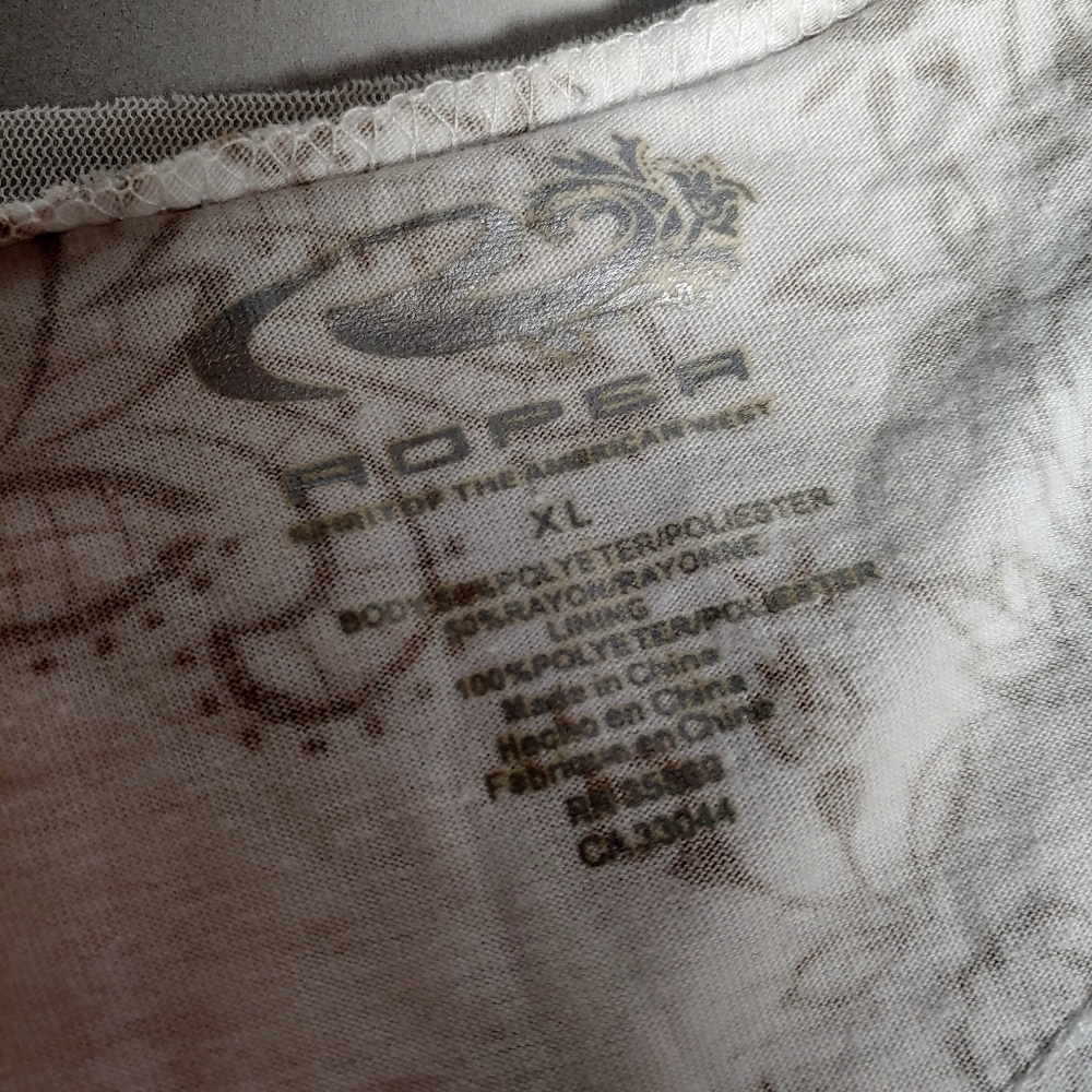 🐴🔥Roper long sleeve v neck T-shirt - Picture 2 of 16